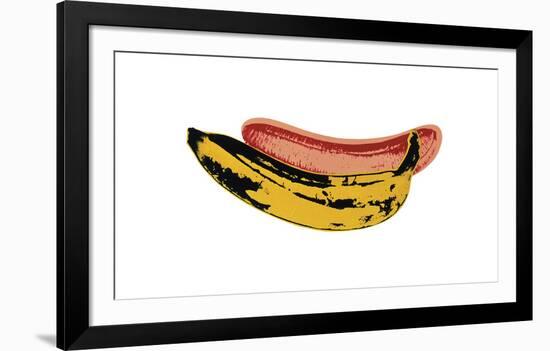 Banana, c.1966-Andy Warhol-Framed Giclee Print