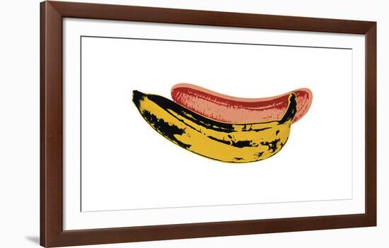 Banana, c.1966-Andy Warhol-Framed Giclee Print