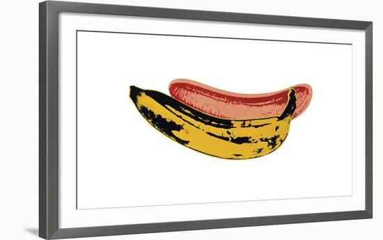 Banana, c.1966-Andy Warhol-Framed Giclee Print