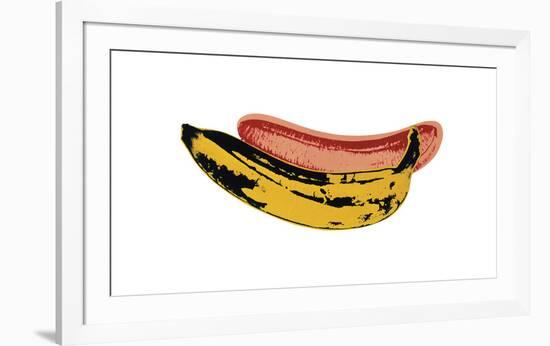 Banana, c.1966-Andy Warhol-Framed Giclee Print