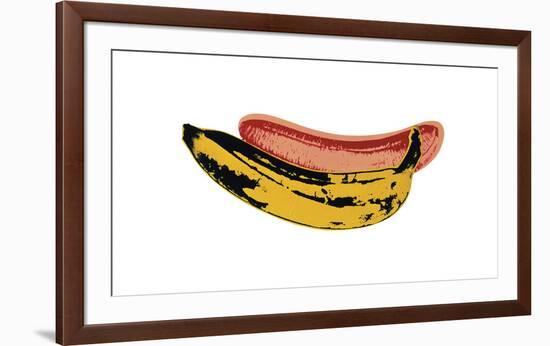 Banana, c.1966-Andy Warhol-Framed Giclee Print