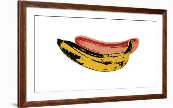 Banana, c.1966-Andy Warhol-Framed Giclee Print