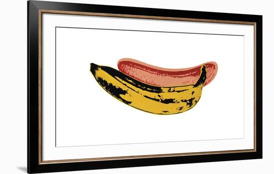 Banana, c.1966-Andy Warhol-Framed Giclee Print