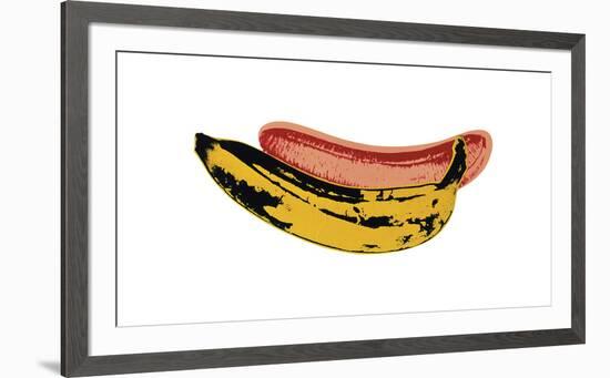 Banana, c.1966-Andy Warhol-Framed Giclee Print