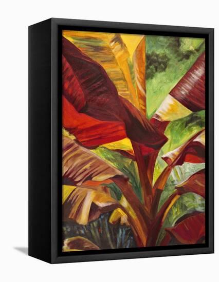 Banana Duo I-Suzanne Wilkins-Framed Stretched Canvas