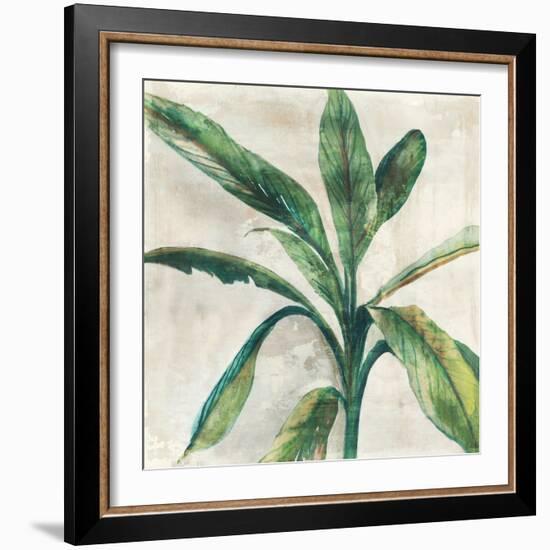 Banana Leaf II-Jacob Q-Framed Art Print