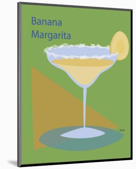 Banana Margarita-ATOM-Mounted Giclee Print