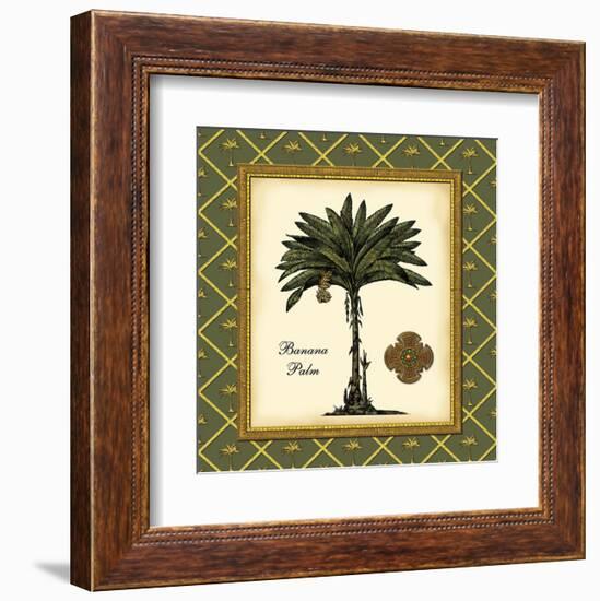 Banana Palm (Green)-Karl Rattner-Framed Art Print