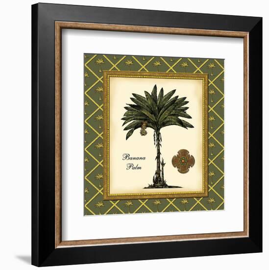 Banana Palm (Green)-Karl Rattner-Framed Art Print