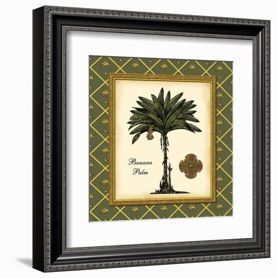 Banana Palm (Green)-Karl Rattner-Framed Art Print