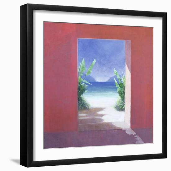 Banana Palms, 2005-Lincoln Seligman-Framed Giclee Print