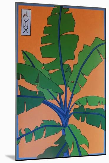 Banana plant number 5, 2014-Timothy Nathan Joel-Mounted Giclee Print