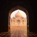 India. Taj Mahal Indian Palace. Islam Architecture. Door to the Mosque-Banana Republic images-Photographic Print