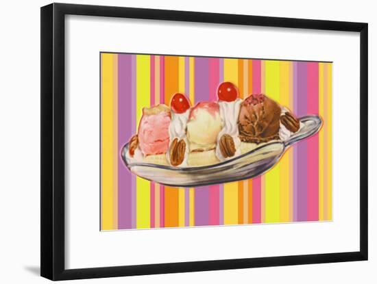 Banana Split-null-Framed Art Print