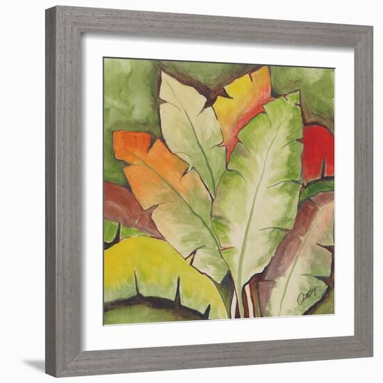 Banana Tree Leaves-Ormsby, Anne Ormsby-Framed Art Print