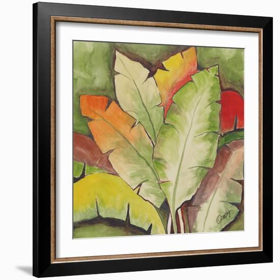 Banana Tree Leaves-Ormsby, Anne Ormsby-Framed Art Print