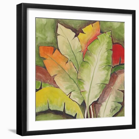 Banana Tree Leaves-Ormsby, Anne Ormsby-Framed Art Print