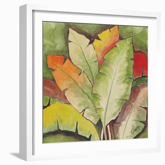 Banana Tree Leaves-Ormsby, Anne Ormsby-Framed Art Print