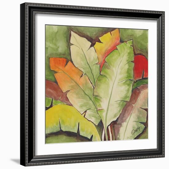 Banana Tree Leaves-Ormsby, Anne Ormsby-Framed Art Print