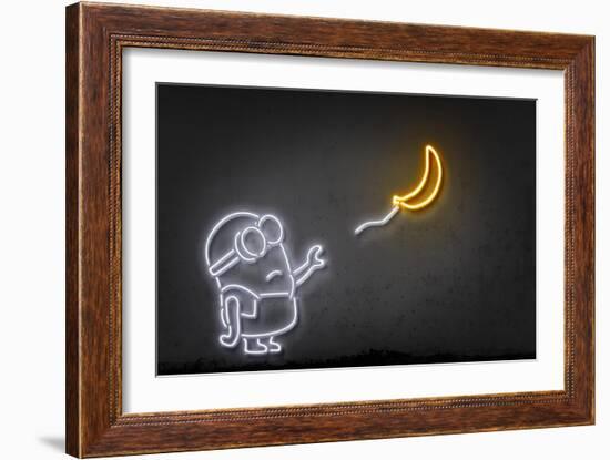 Banana-Octavian Mielu-Framed Art Print