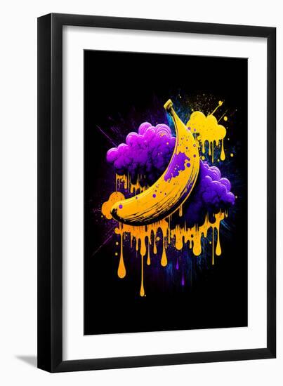 Banana-null-Framed Art Print