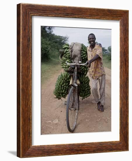 Bananas are Grown Everywhere in Uganda-Nigel Pavitt-Framed Photographic Print