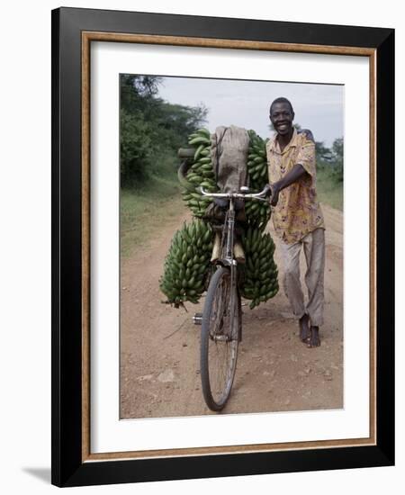 Bananas are Grown Everywhere in Uganda-Nigel Pavitt-Framed Photographic Print