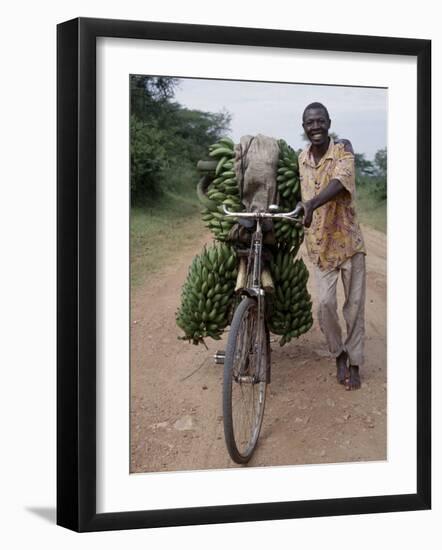 Bananas are Grown Everywhere in Uganda-Nigel Pavitt-Framed Photographic Print