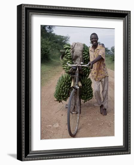 Bananas are Grown Everywhere in Uganda-Nigel Pavitt-Framed Photographic Print