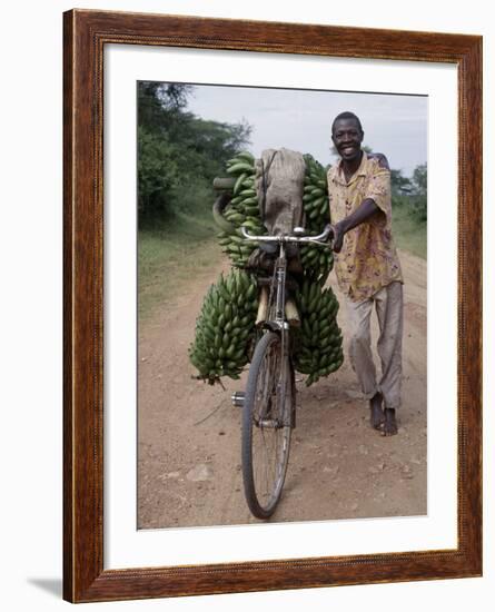 Bananas are Grown Everywhere in Uganda-Nigel Pavitt-Framed Photographic Print