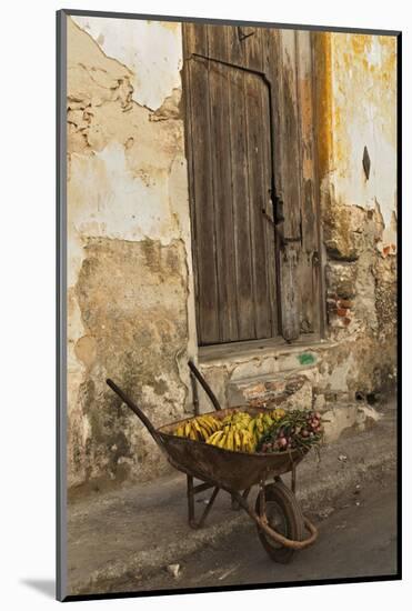 Bananas in Wheelbarrow, Havana, Cuba-Adam Jones-Mounted Photographic Print