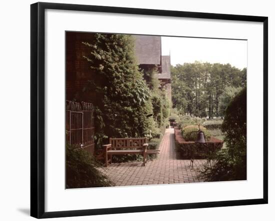 Banc de Jardin #27-Alan Blaustein-Framed Photographic Print