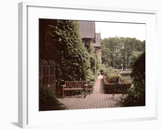 Banc de Jardin #27-Alan Blaustein-Framed Photographic Print