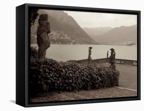 Banc de Jardin #36-Alan Blaustein-Framed Premier Image Canvas