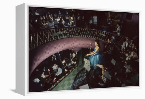 Band in Nightclub, Tokyo, Japan, 1962-Eliot Elisofon-Framed Premier Image Canvas