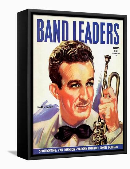 Band Leaders, Harry James, 1945, USA-null-Framed Premier Image Canvas