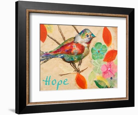 Band of Inspired Birds III (Hope)-Gina Ritter-Framed Art Print