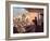 Band Playing for the Crowd in the Piazza San Marco, Venice, Italy-Janis Miglavs-Framed Photographic Print