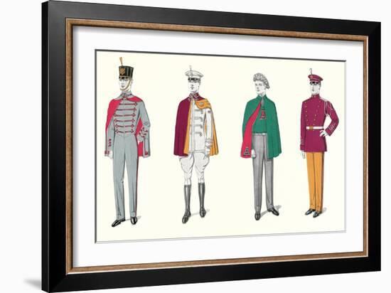 Band Uniforms-null-Framed Art Print