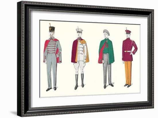 Band Uniforms-null-Framed Art Print