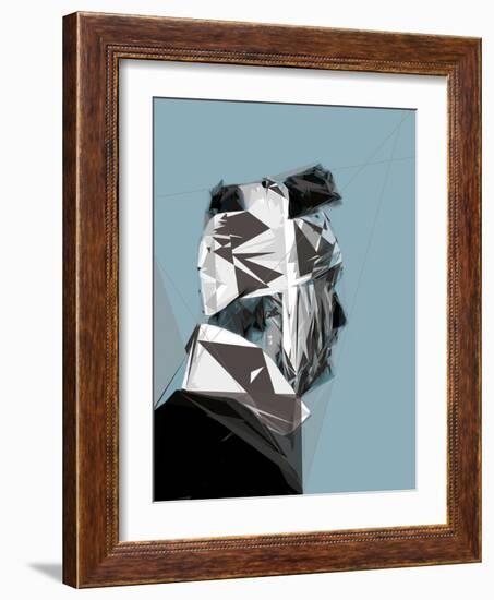 Bandaged Man-Enrico Varrasso-Framed Art Print