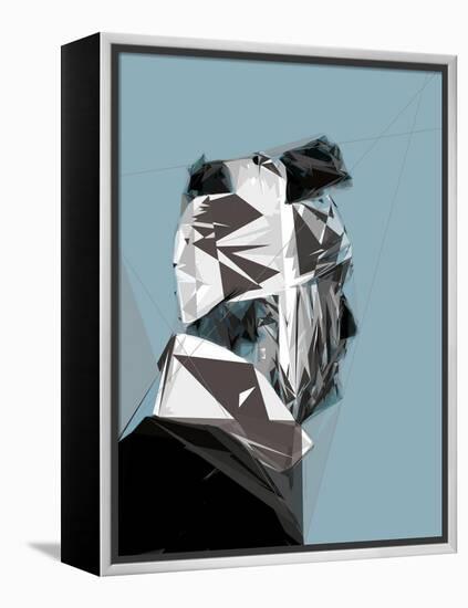 Bandaged Man-Enrico Varrasso-Framed Stretched Canvas