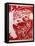 Bandana Man Red-Abstract Graffiti-Framed Premier Image Canvas