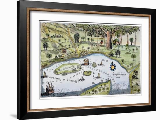 Bandar Abbas, 17Th Century-null-Framed Giclee Print