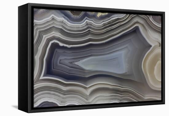 Banded Agate, Quartzsite, AZ-Darrell Gulin-Framed Premier Image Canvas