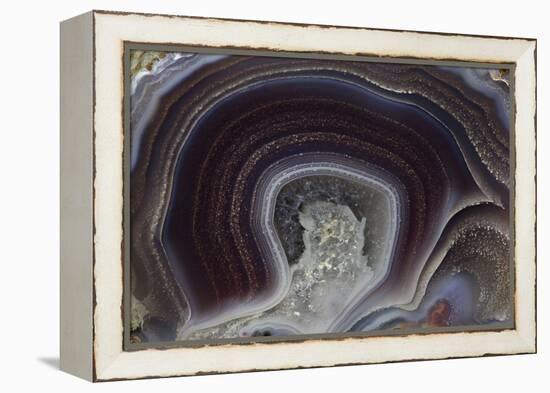 Banded Agate, Quartzsite, AZ-Darrell Gulin-Framed Premier Image Canvas