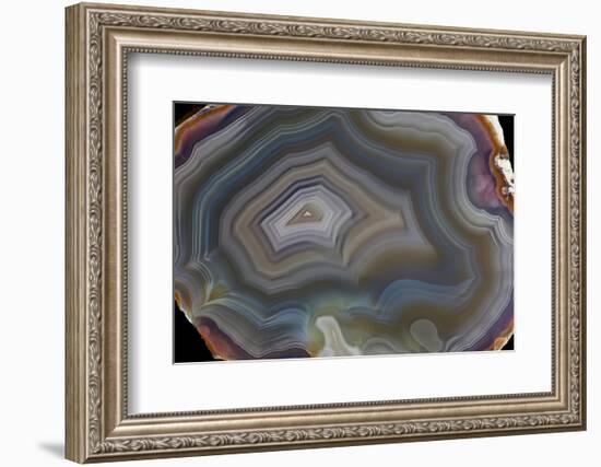 Banded Agate, Quartzsite, AZ-Darrell Gulin-Framed Photographic Print