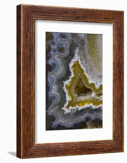 Banded Agate, Quartzsite, AZ-Darrell Gulin-Framed Photographic Print