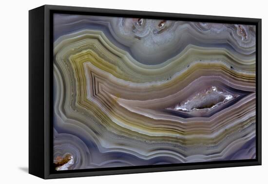 Banded Agate, Quartzsite, AZ-Darrell Gulin-Framed Premier Image Canvas