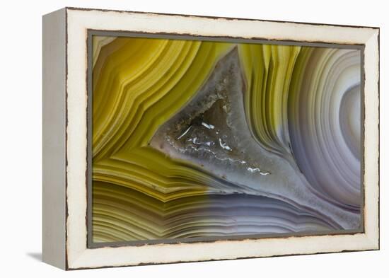 Banded Agate, Sammamish, Washington State-Darrell Gulin-Framed Premier Image Canvas